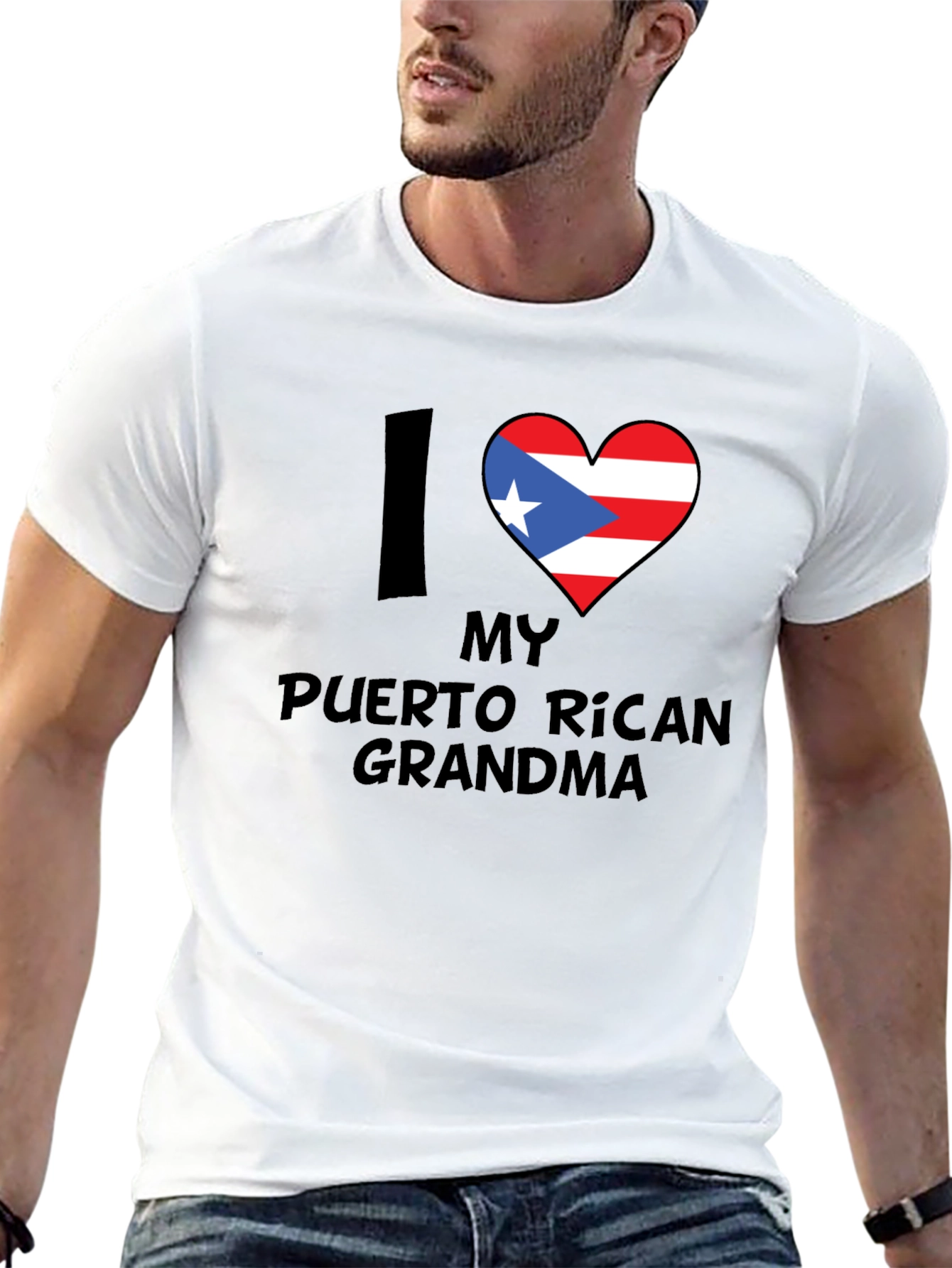 I Love My Puerto Rican Grandma T-Shirt