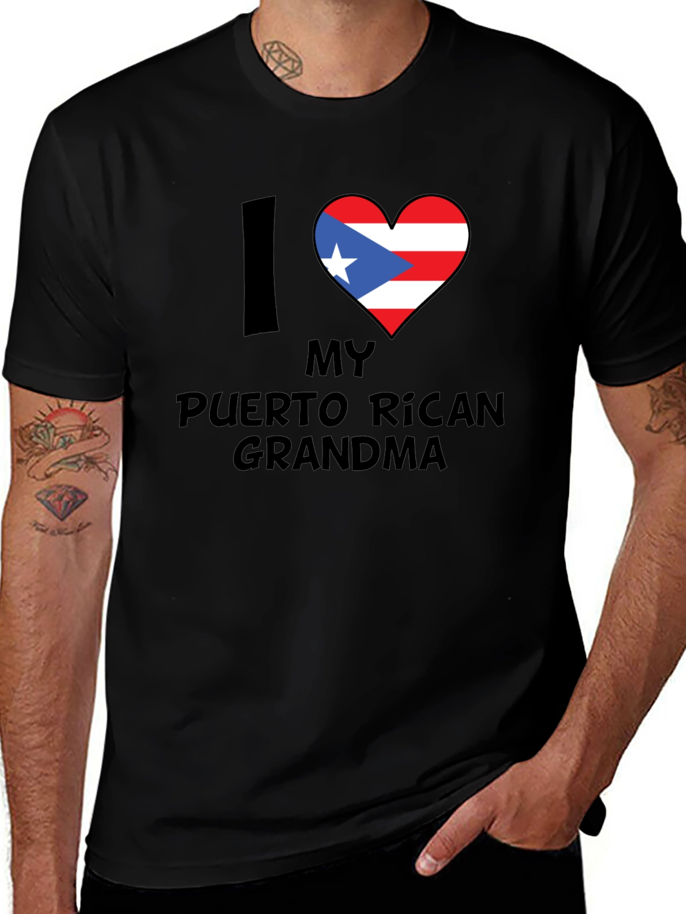 I Love My Puerto Rican Grandma T-Shirt