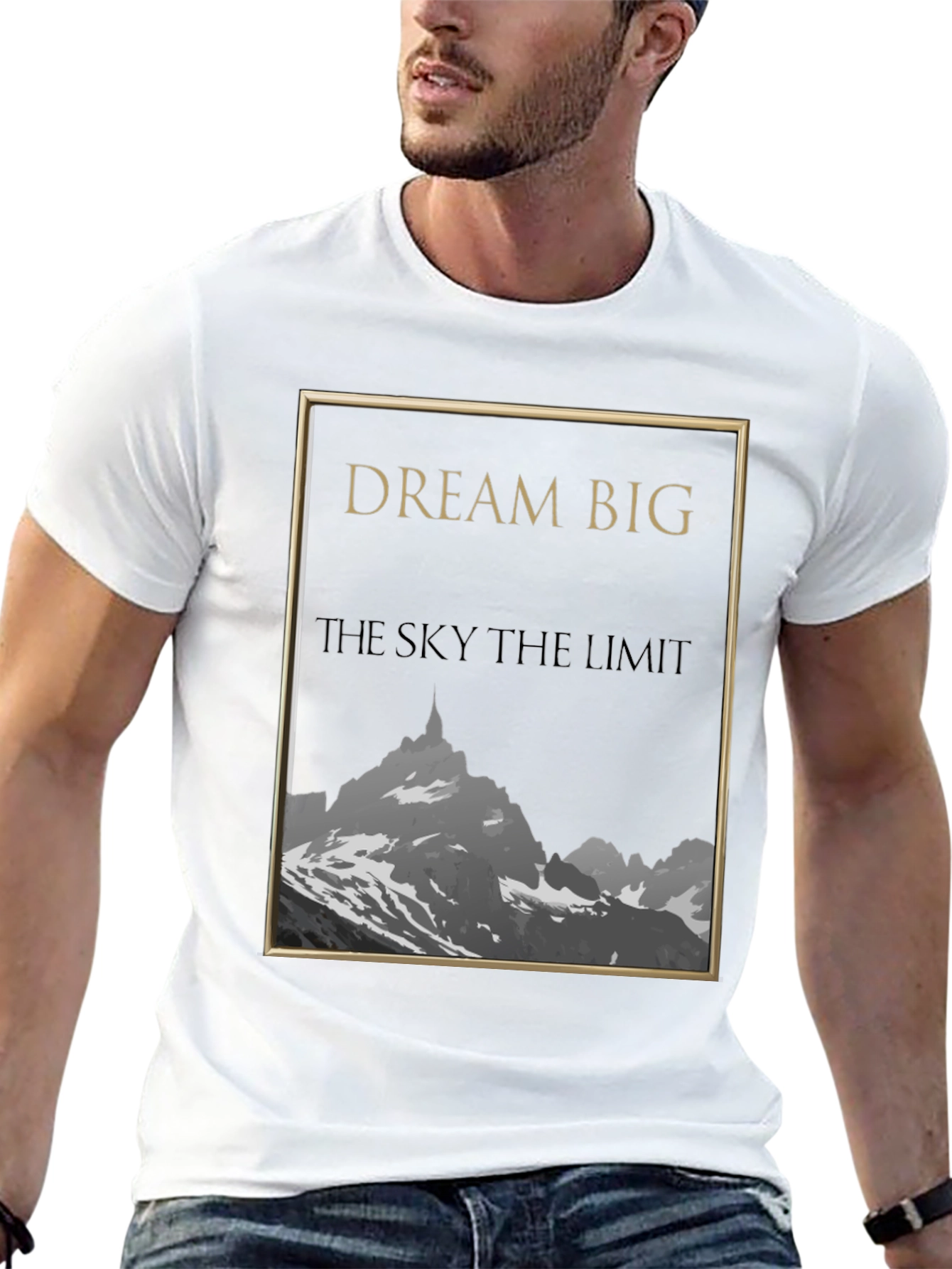 Dream Big Mountain Graphic T-Shirt