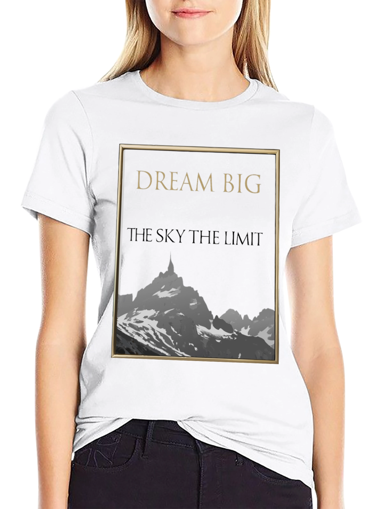 Dream Big Mountain Graphic T-Shirt