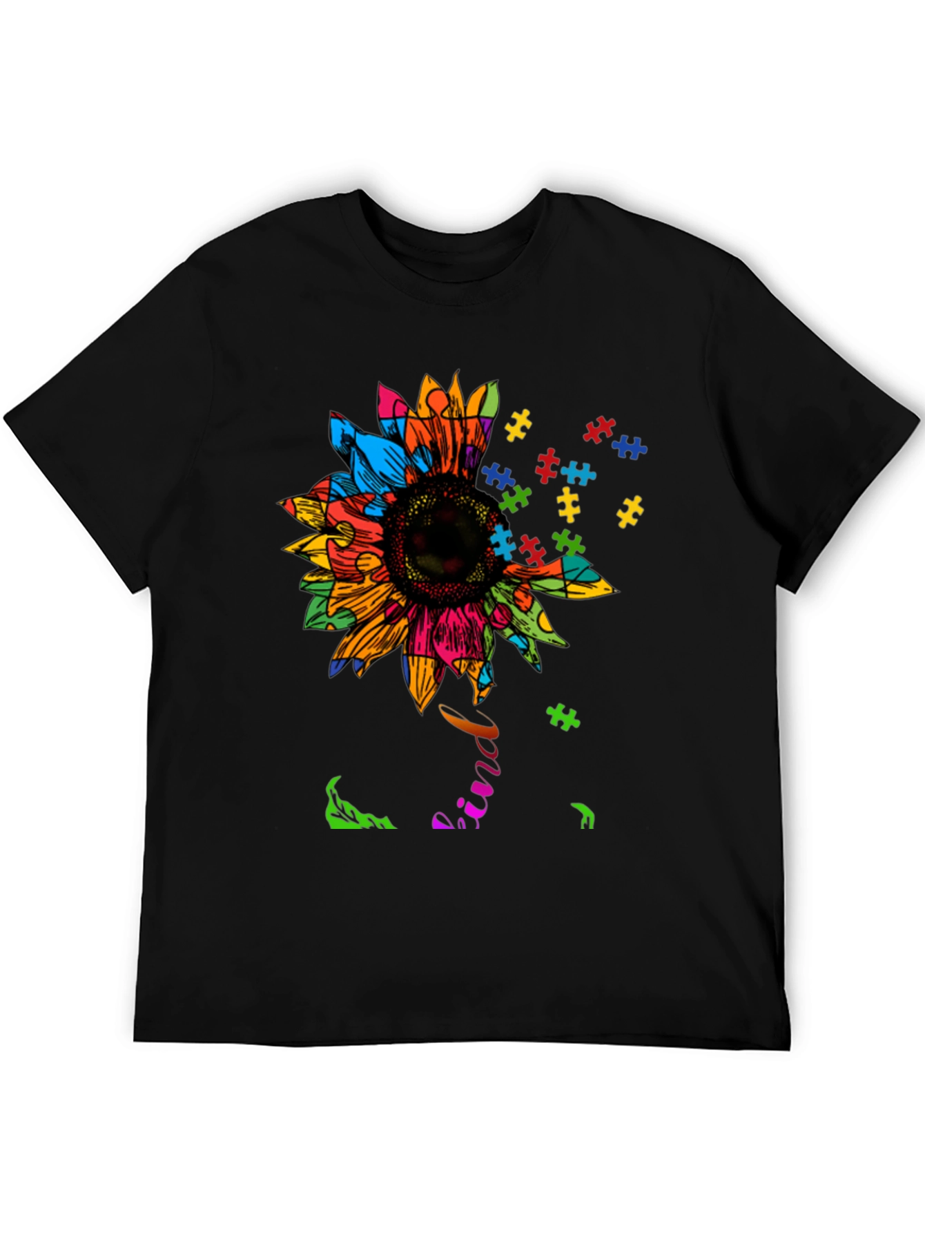Sunflower Autism Awareness T-Shirt