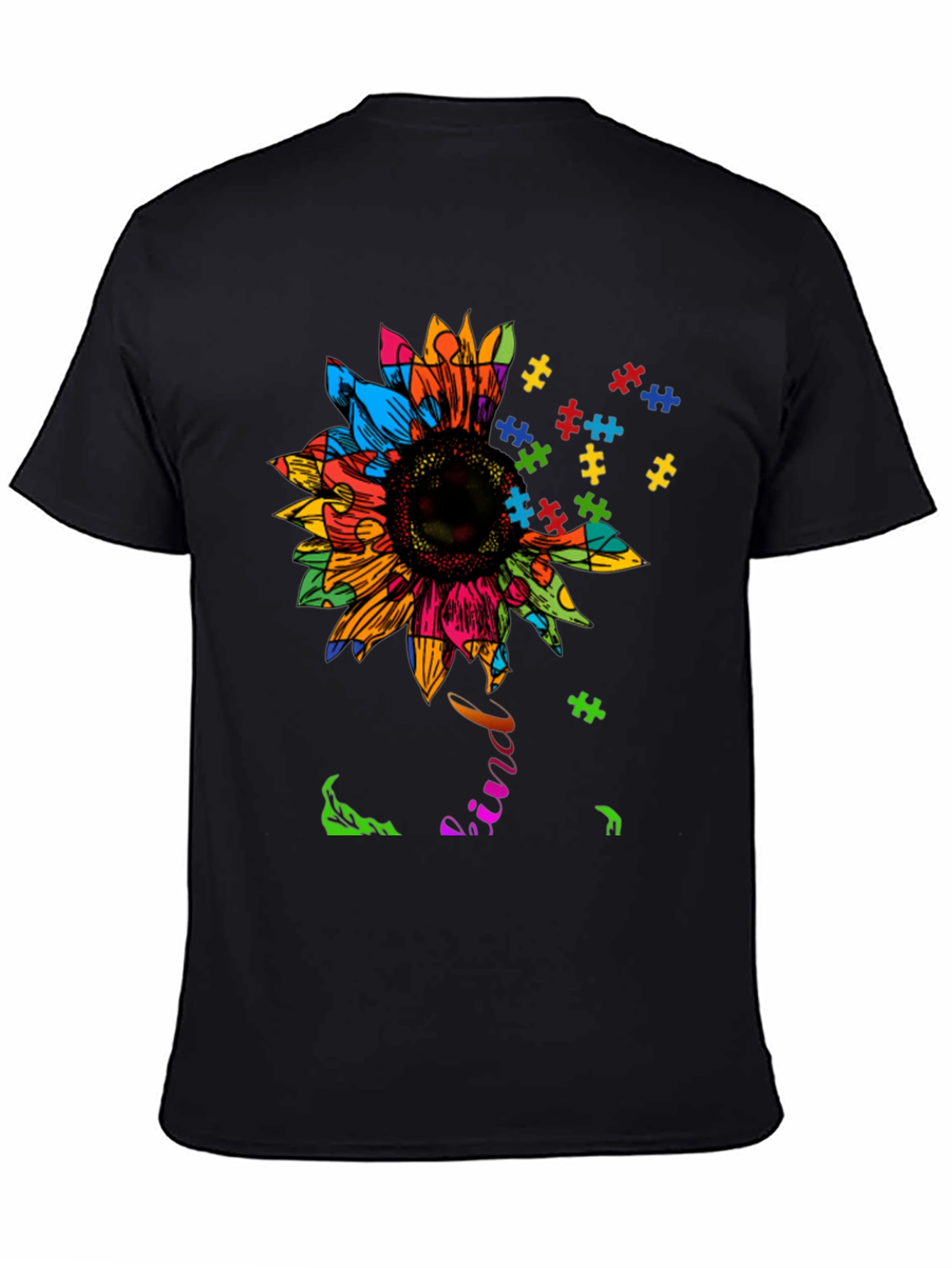 Sunflower Autism Awareness T-Shirt