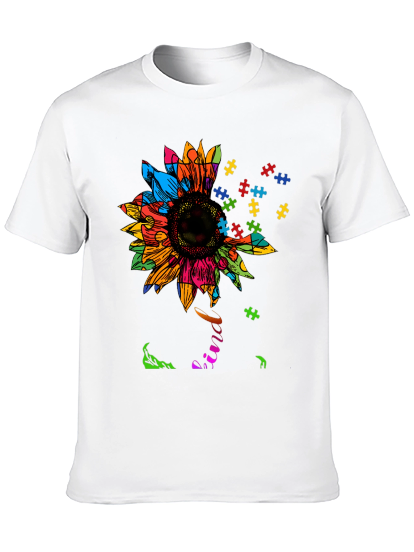 Sunflower Autism Awareness T-Shirt