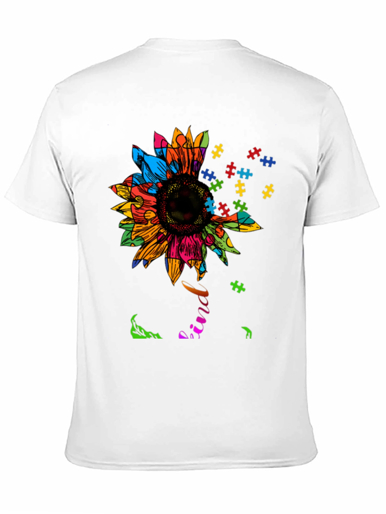 Sunflower Autism Awareness T-Shirt