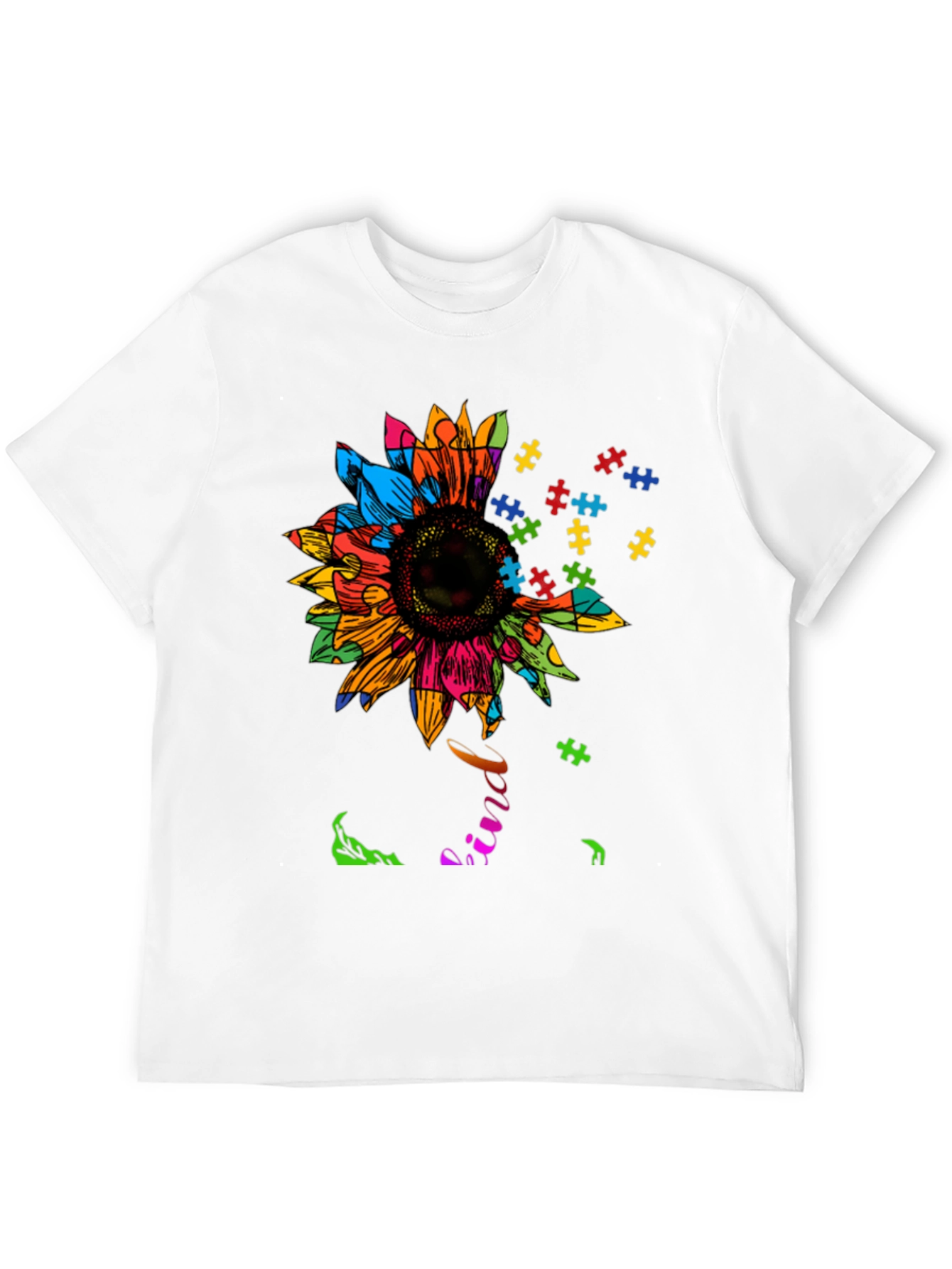 Sunflower Autism Awareness T-Shirt