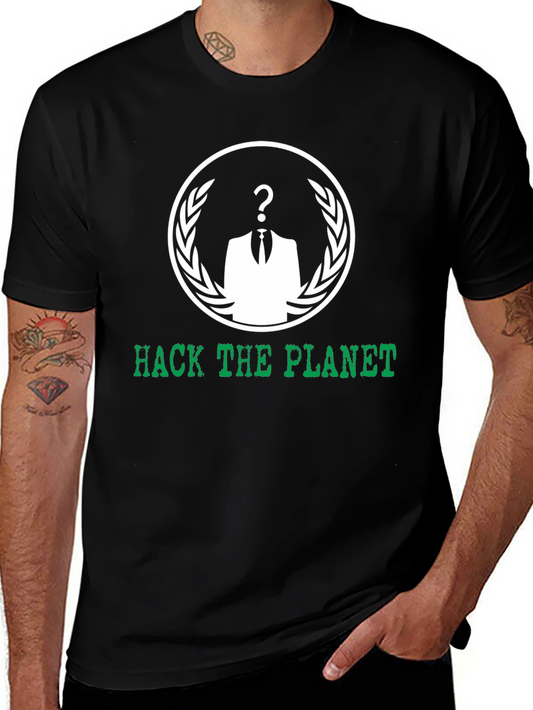 Hack the Planet T-Shirt - Anonymous Style