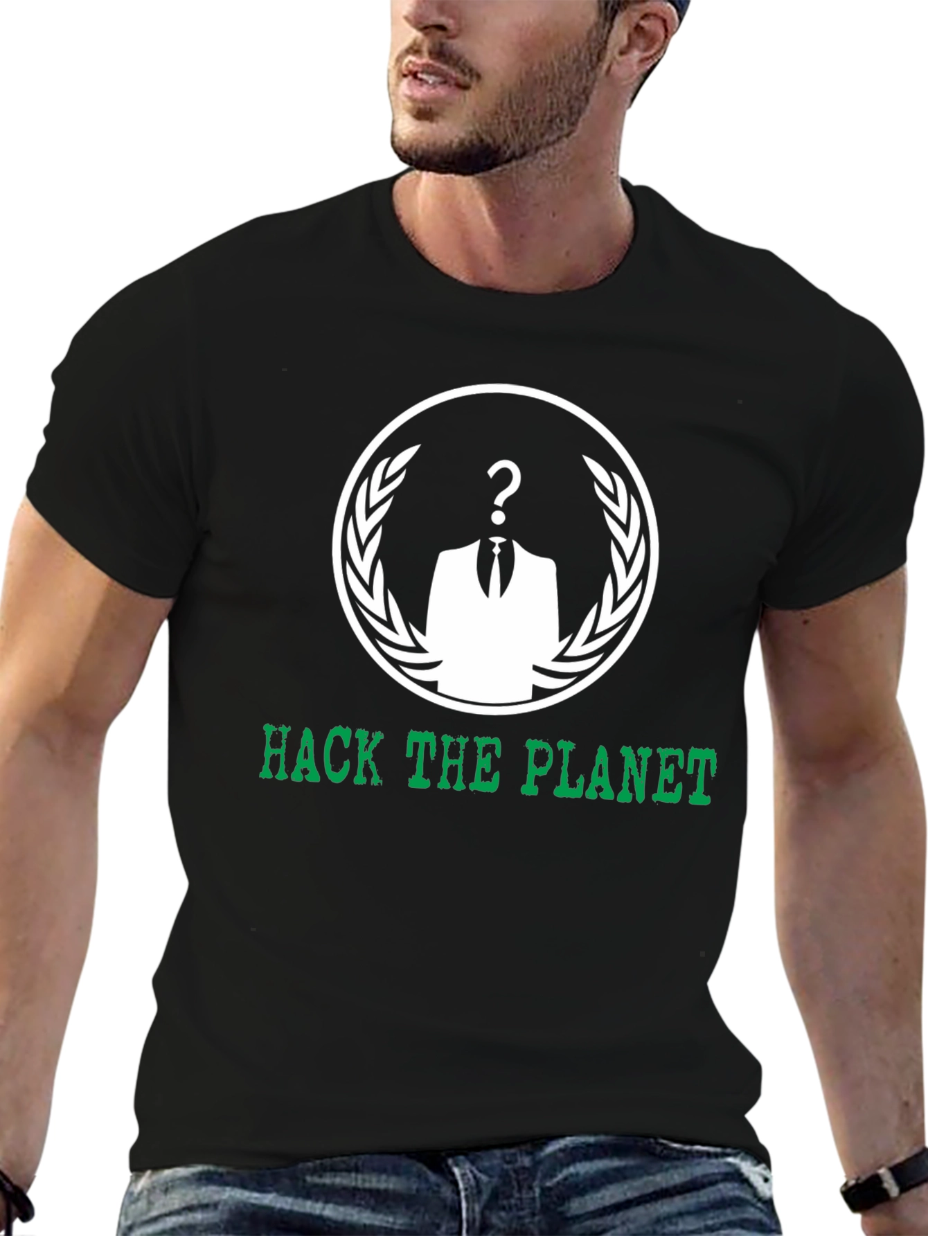 Hack the Planet T-Shirt - Anonymous Style