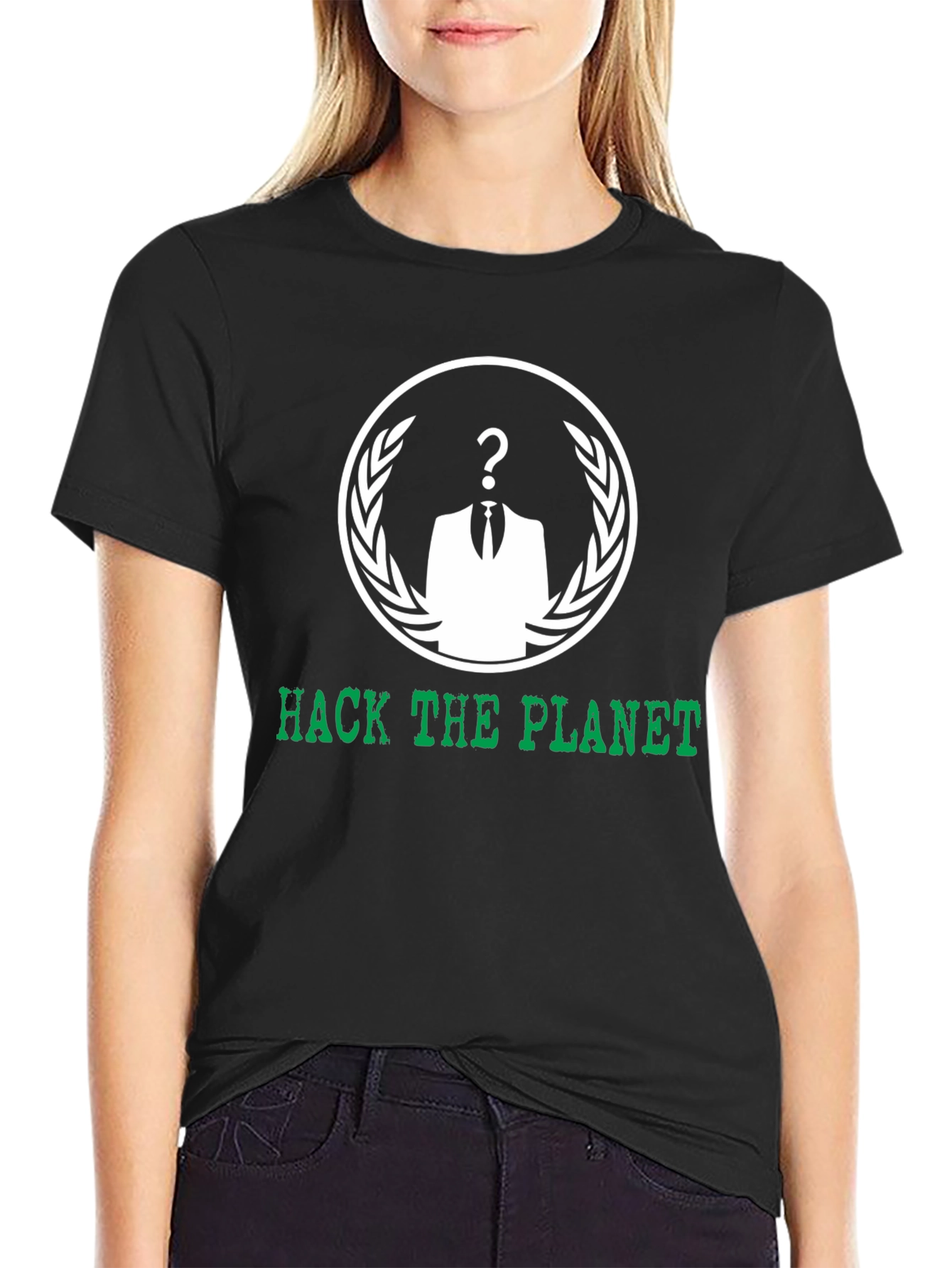 Hack the Planet T-Shirt - Anonymous Style