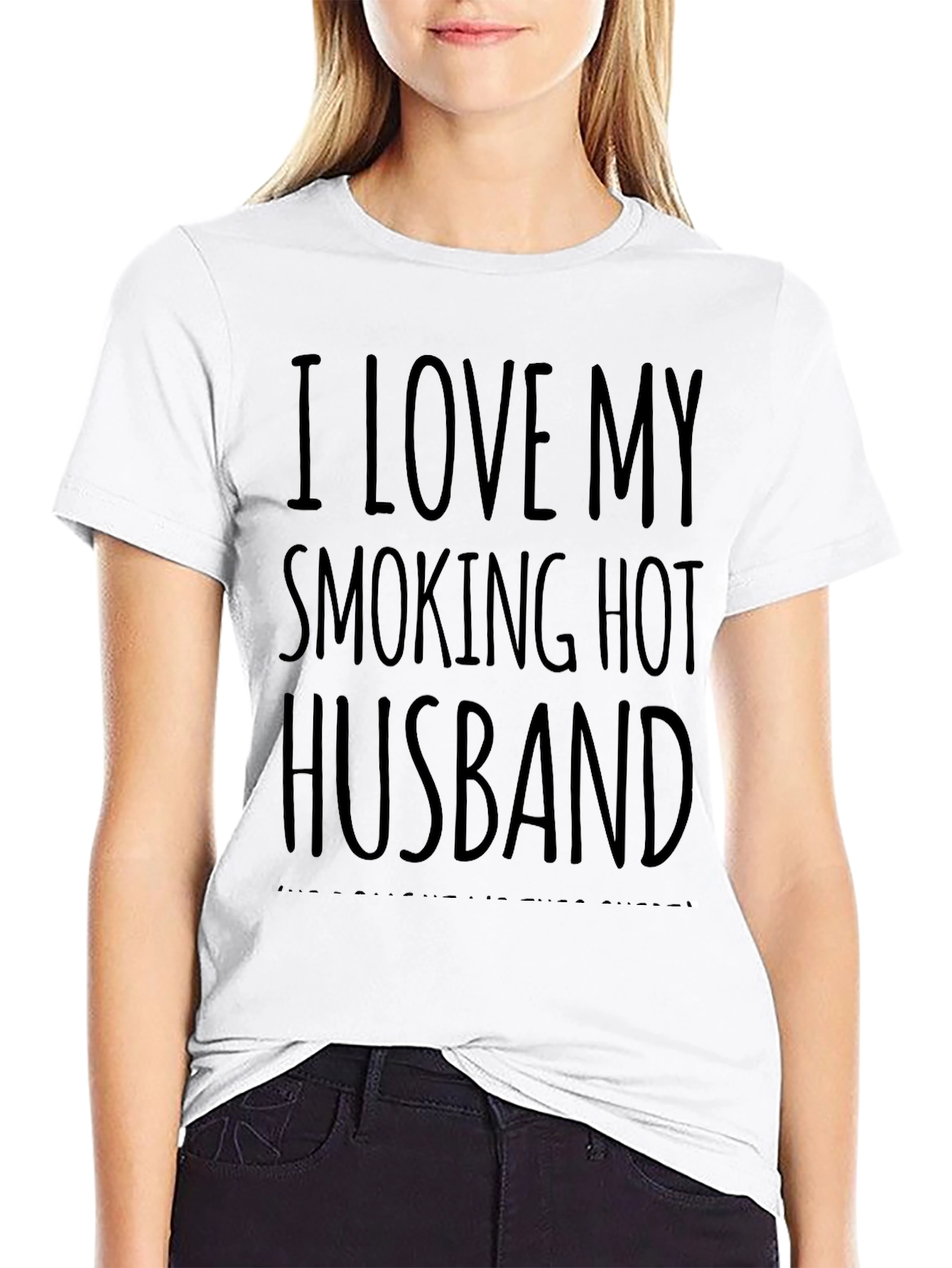 I Love My Smoking Hot Husband T-Shirt