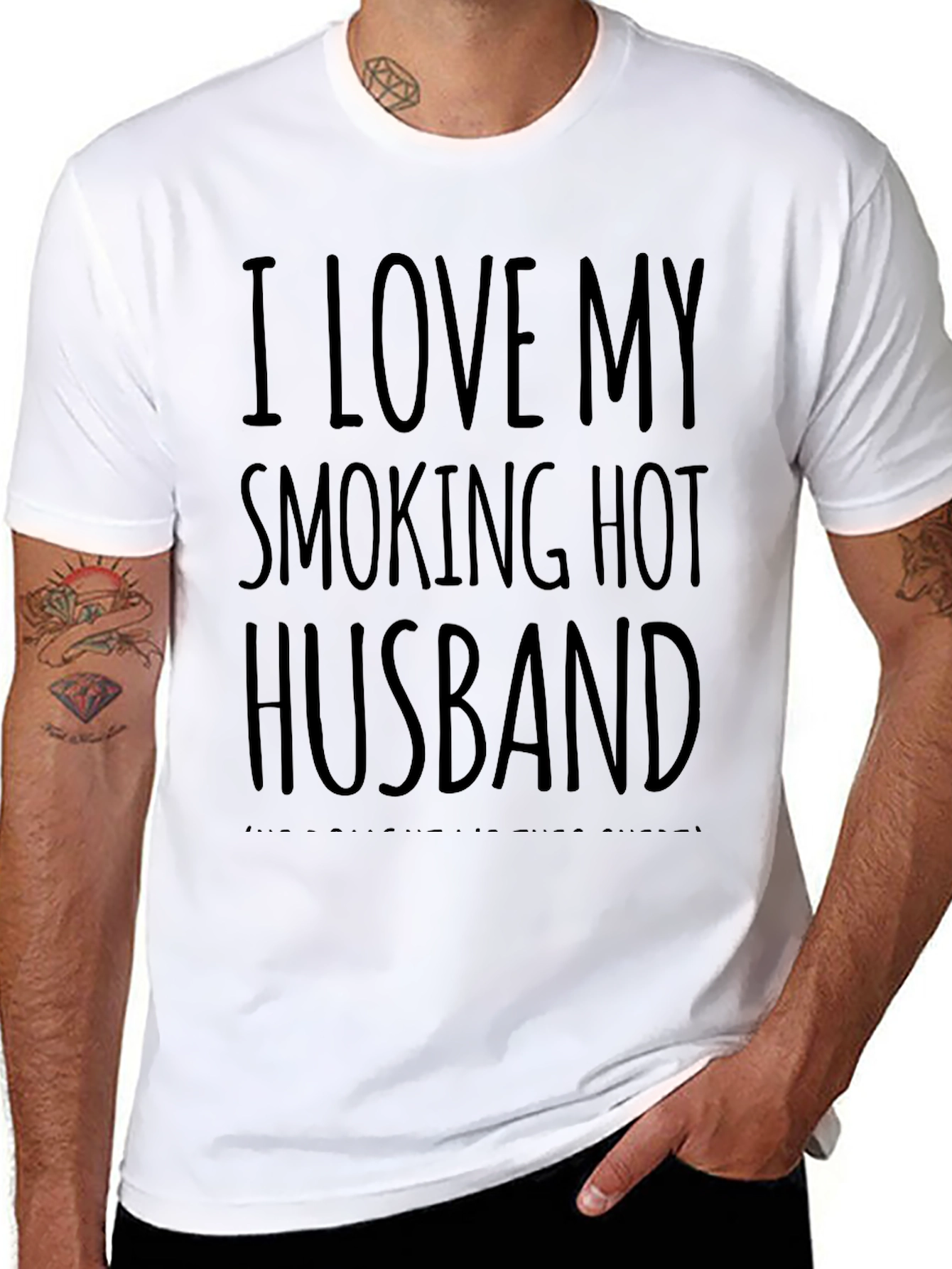 I Love My Smoking Hot Husband T-Shirt