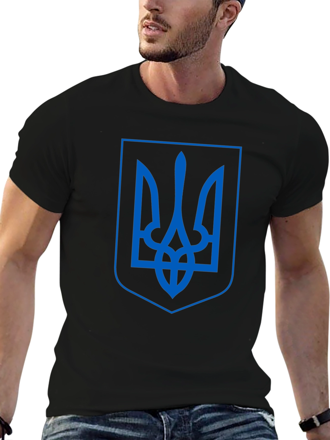 Ukrainian Trident Black T-Shirt