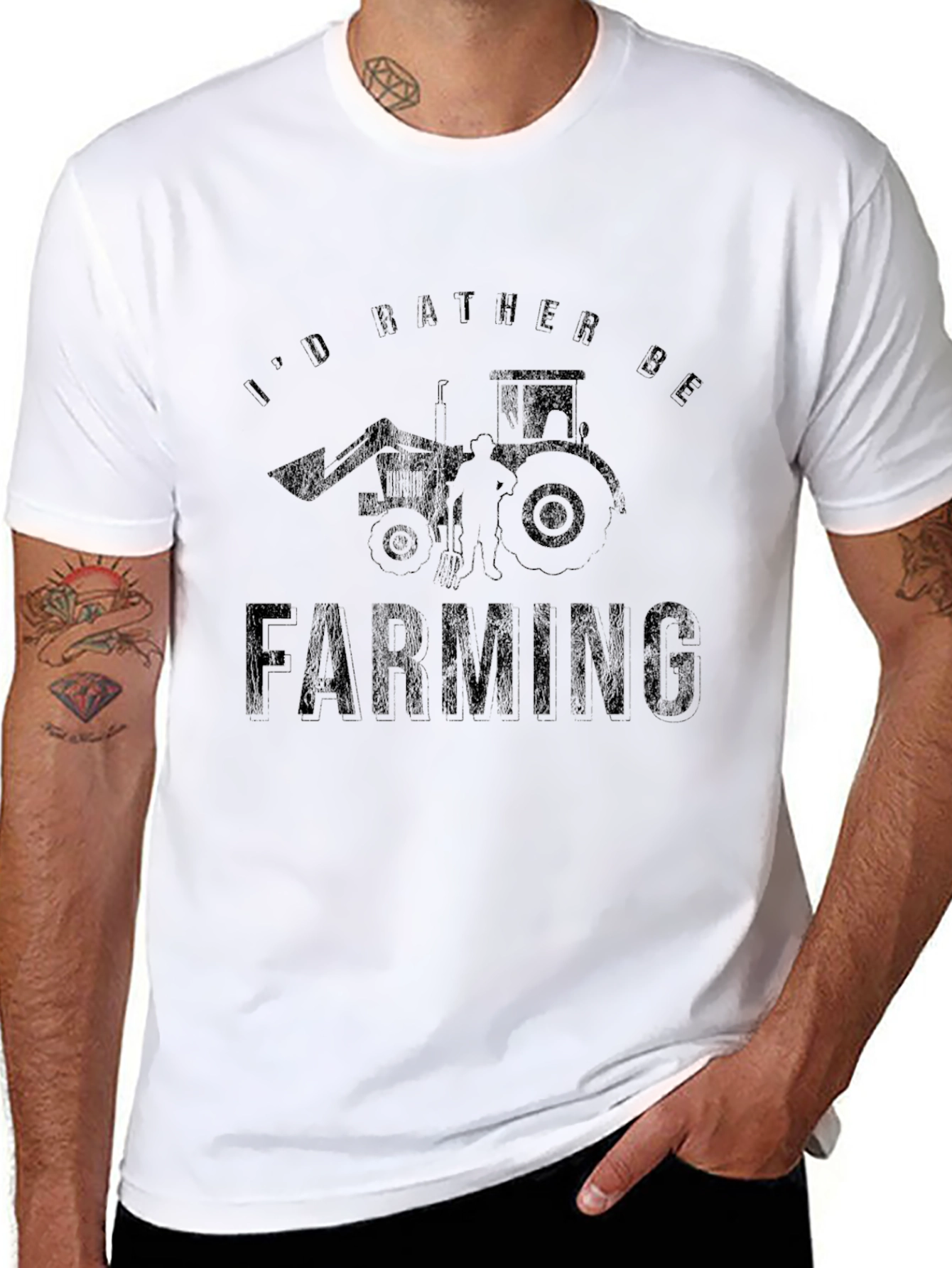 Id Rather Be Farming T-Shirt