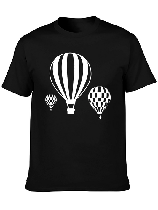 Hot Air Balloon T-Shirt - Stylish Graphic Tee