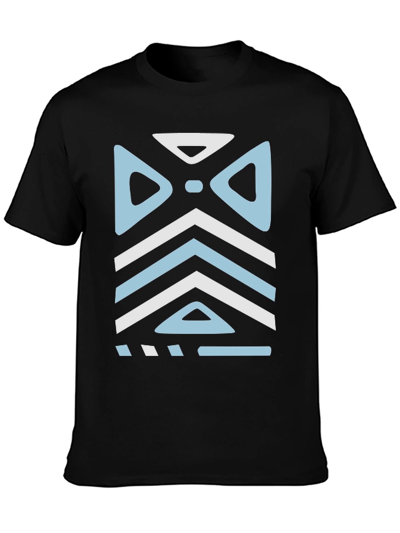 Tribal Pattern Tee - Stylish Graphic Print Shirt