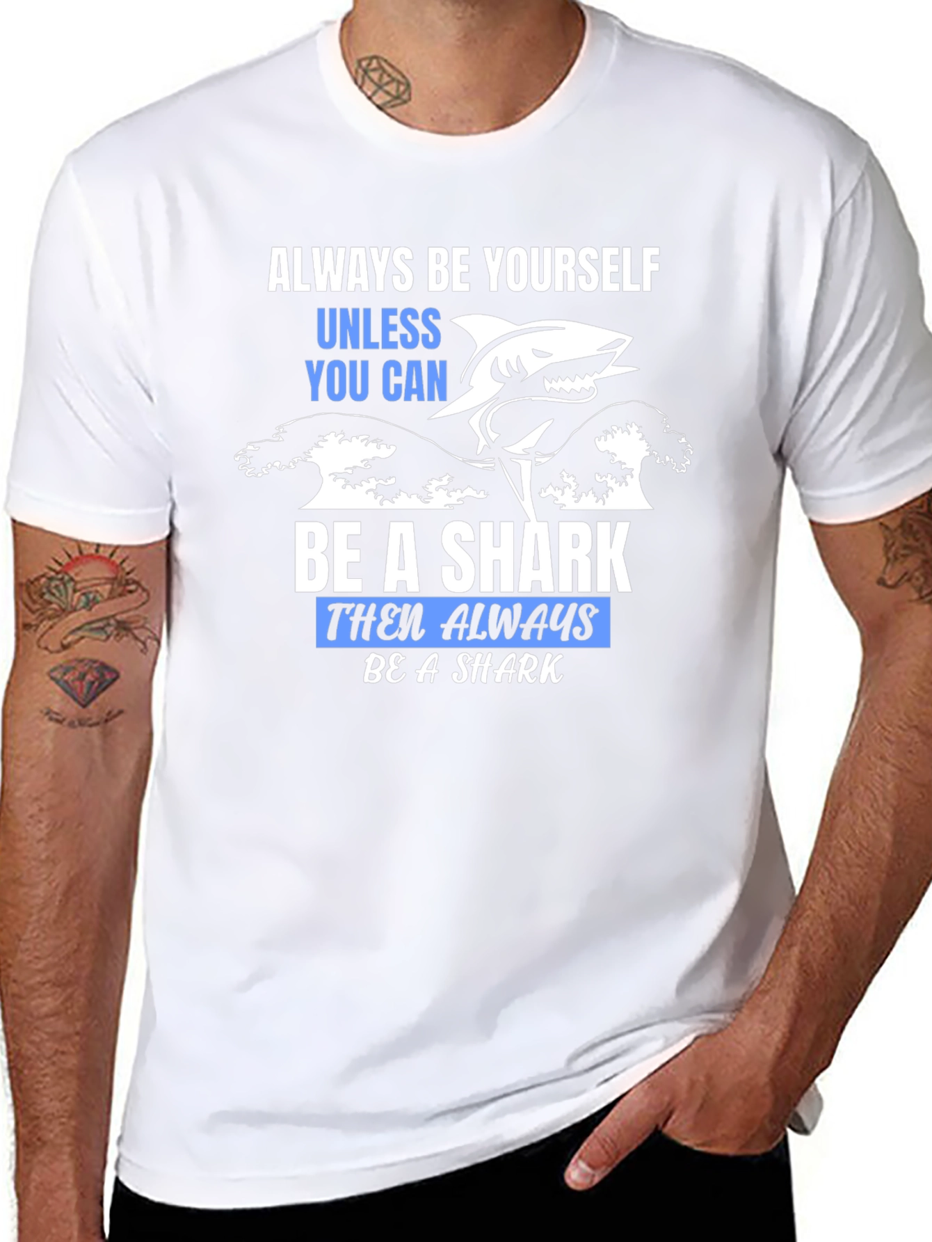 Always Be a Shark Graphic T-Shirt