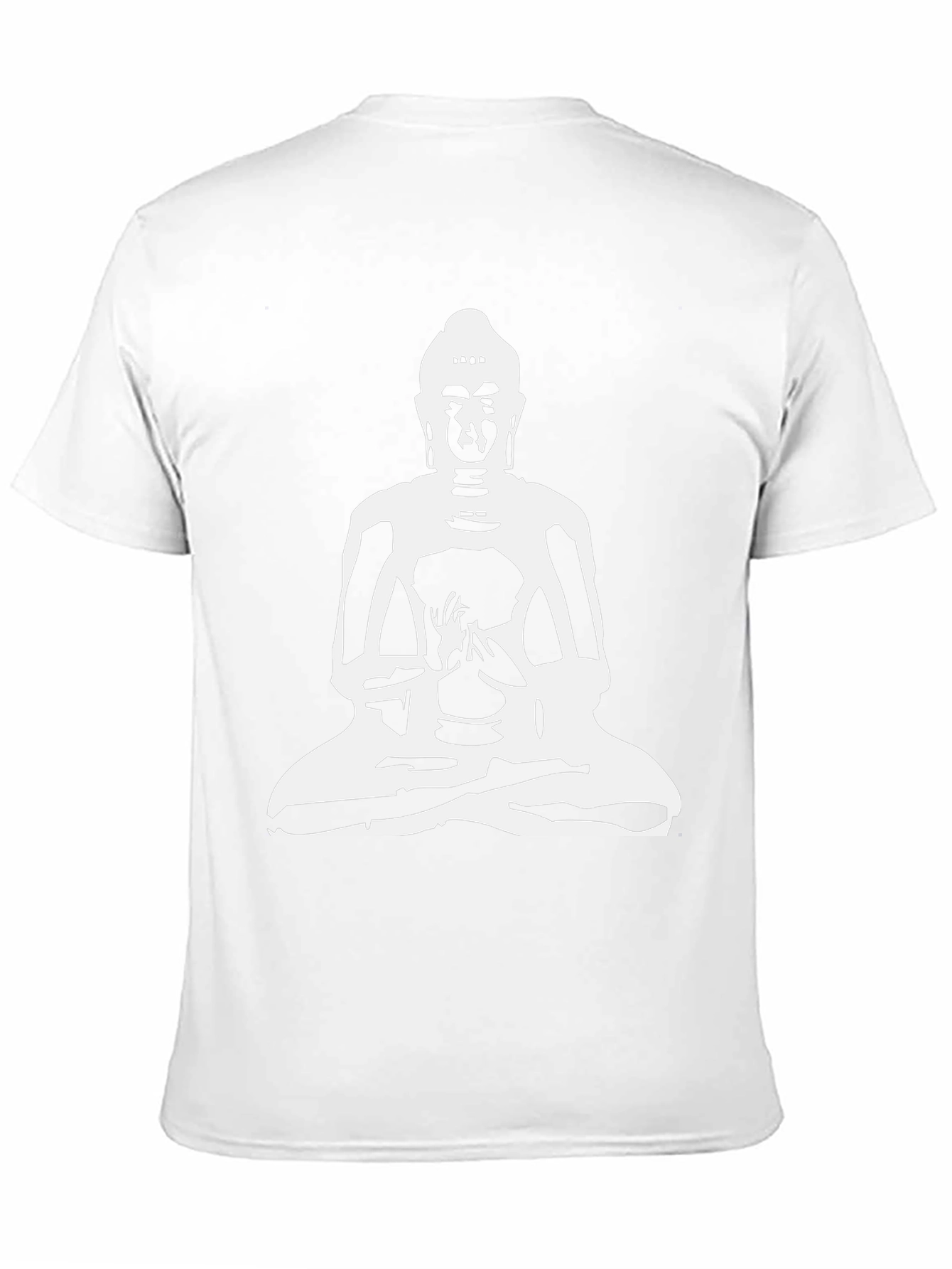 Buddha Graphic Print Black T-Shirt - Meditative Style