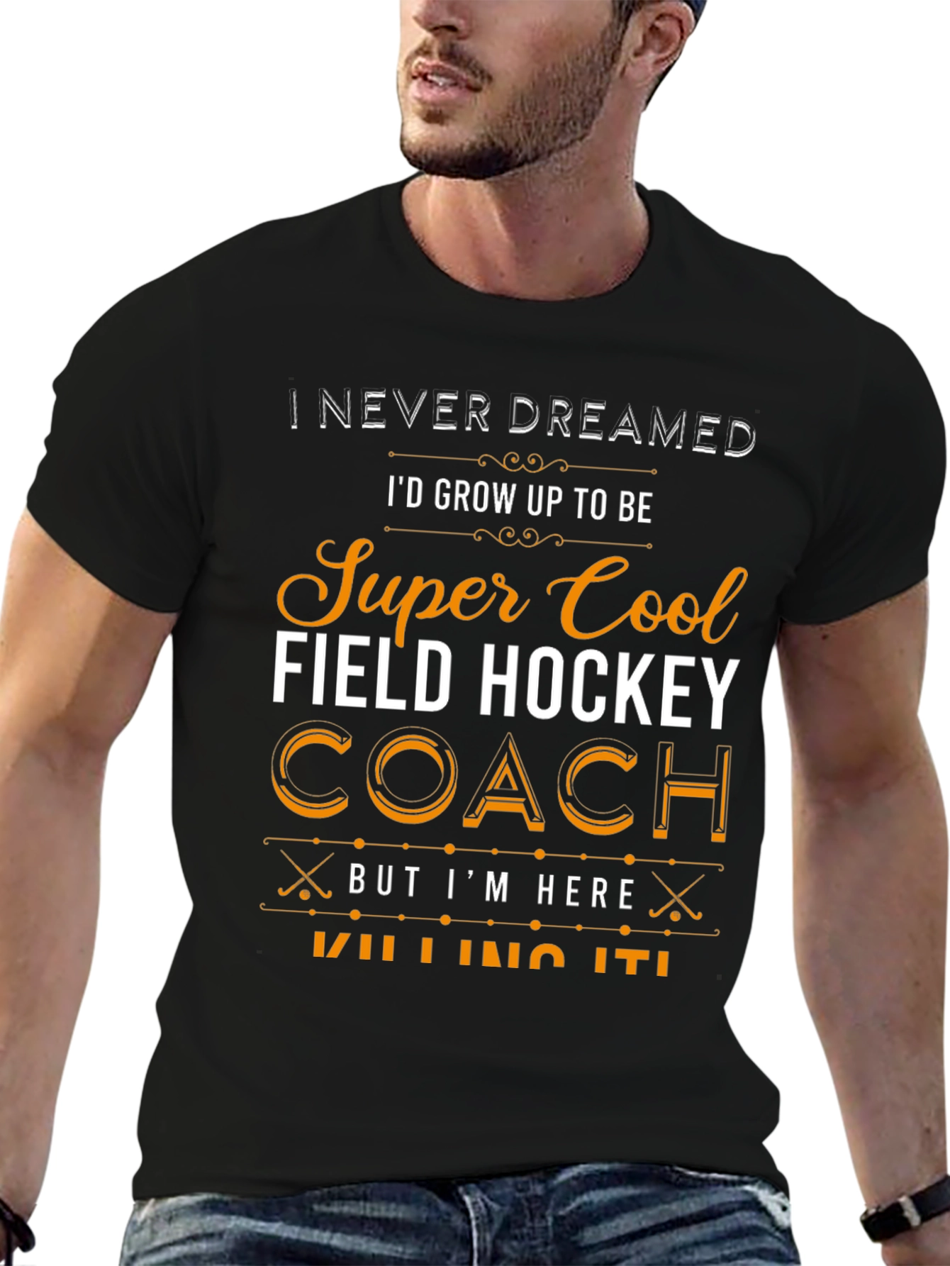 Super Cool Field Hockey Coach T-Shirt