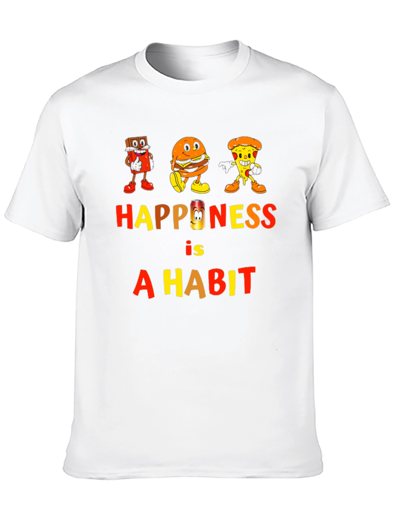 Happiness is a Habit Graphic Tee