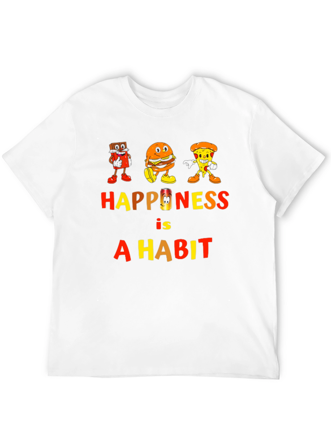 Happiness is a Habit Graphic Tee