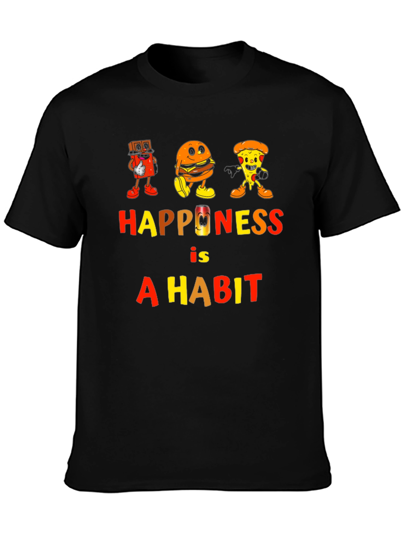 Happiness is a Habit Graphic Tee