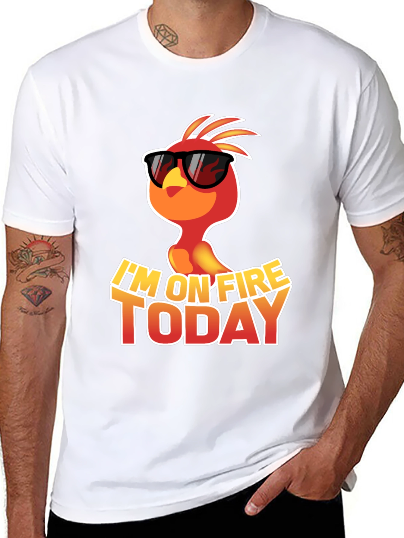 Im on Fire Today T-Shirt - Cool Phoenix Design