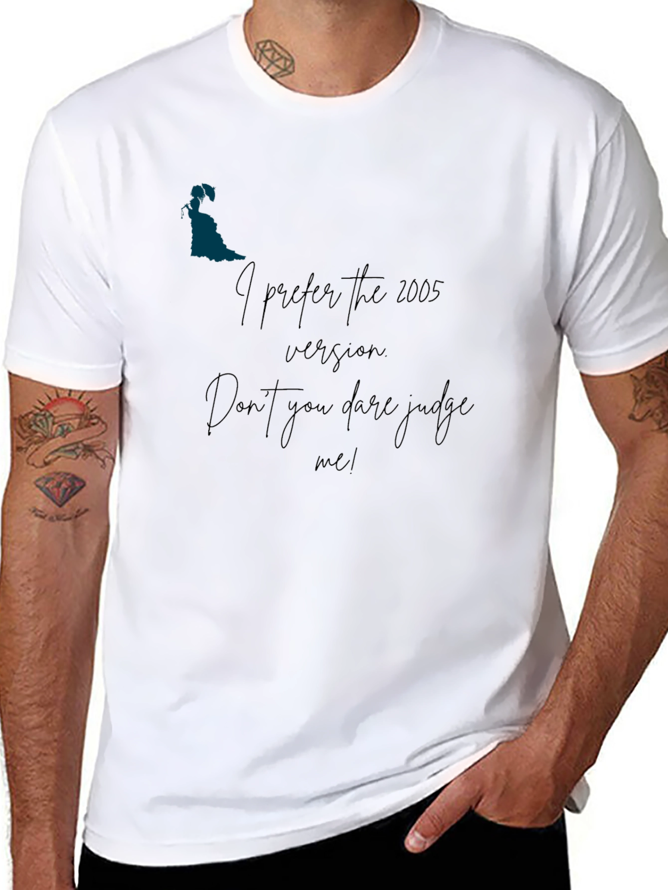 I prefer the 2005 version Graphic Tee