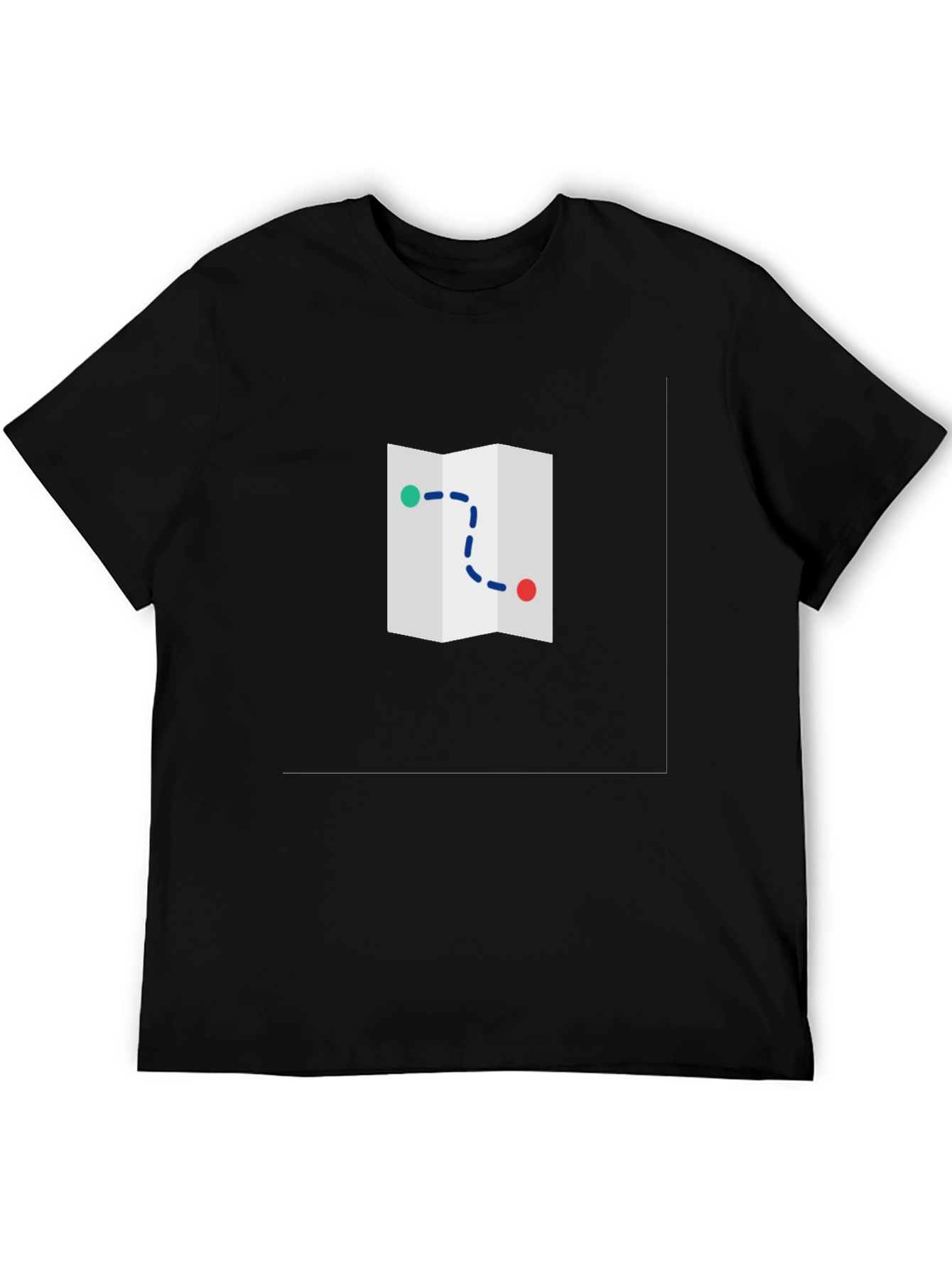 Road Map Graphic Tee