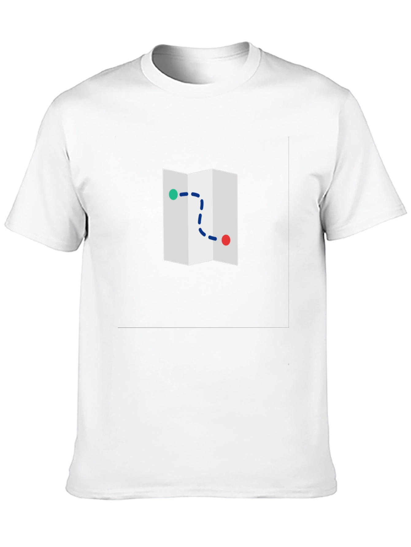Road Map Graphic Tee