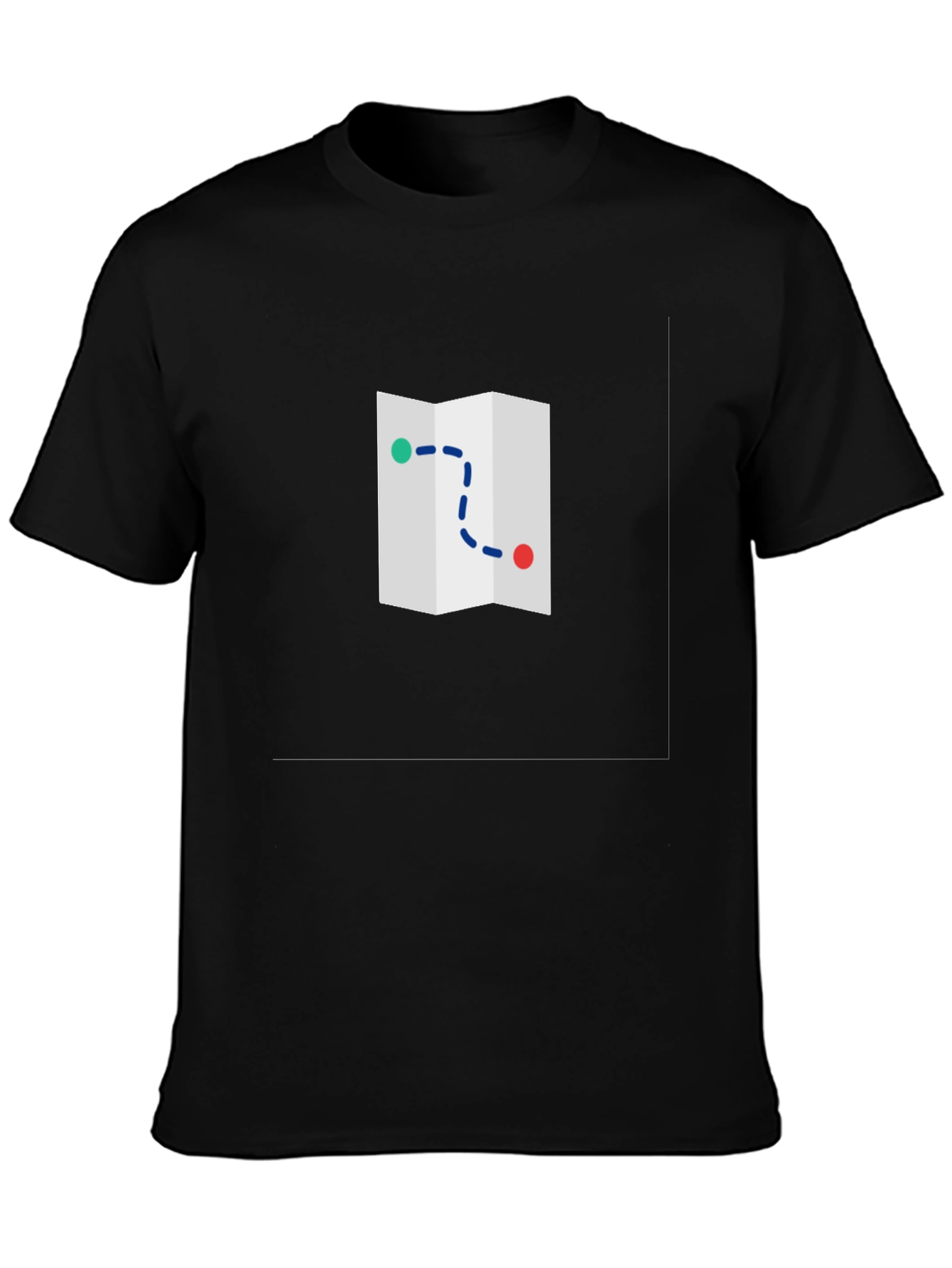 Road Map Graphic Tee