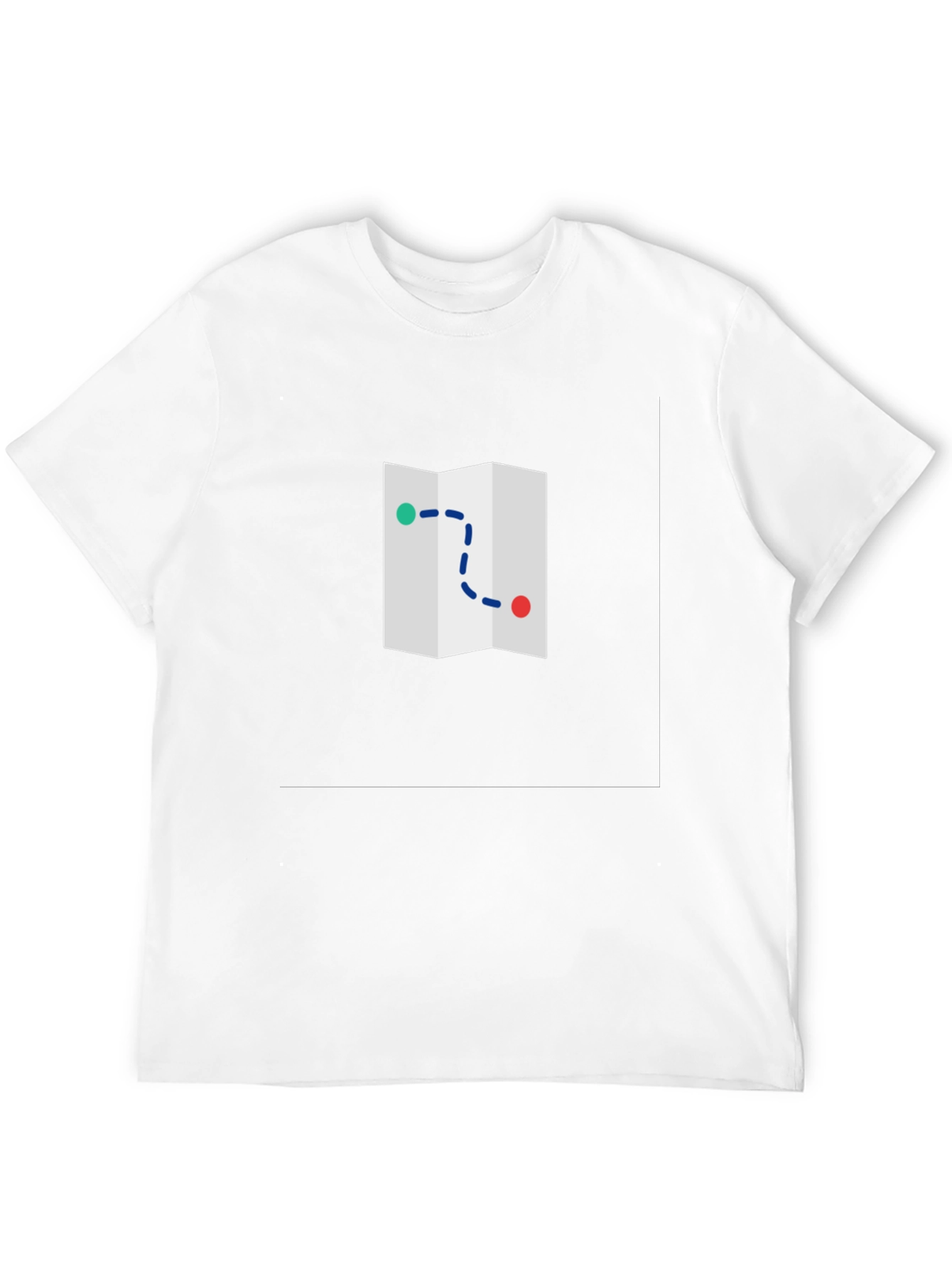 Road Map Graphic Tee