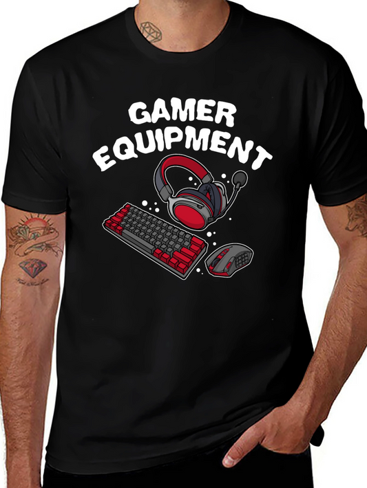 Gamer Equipment Graphic T-Shirt