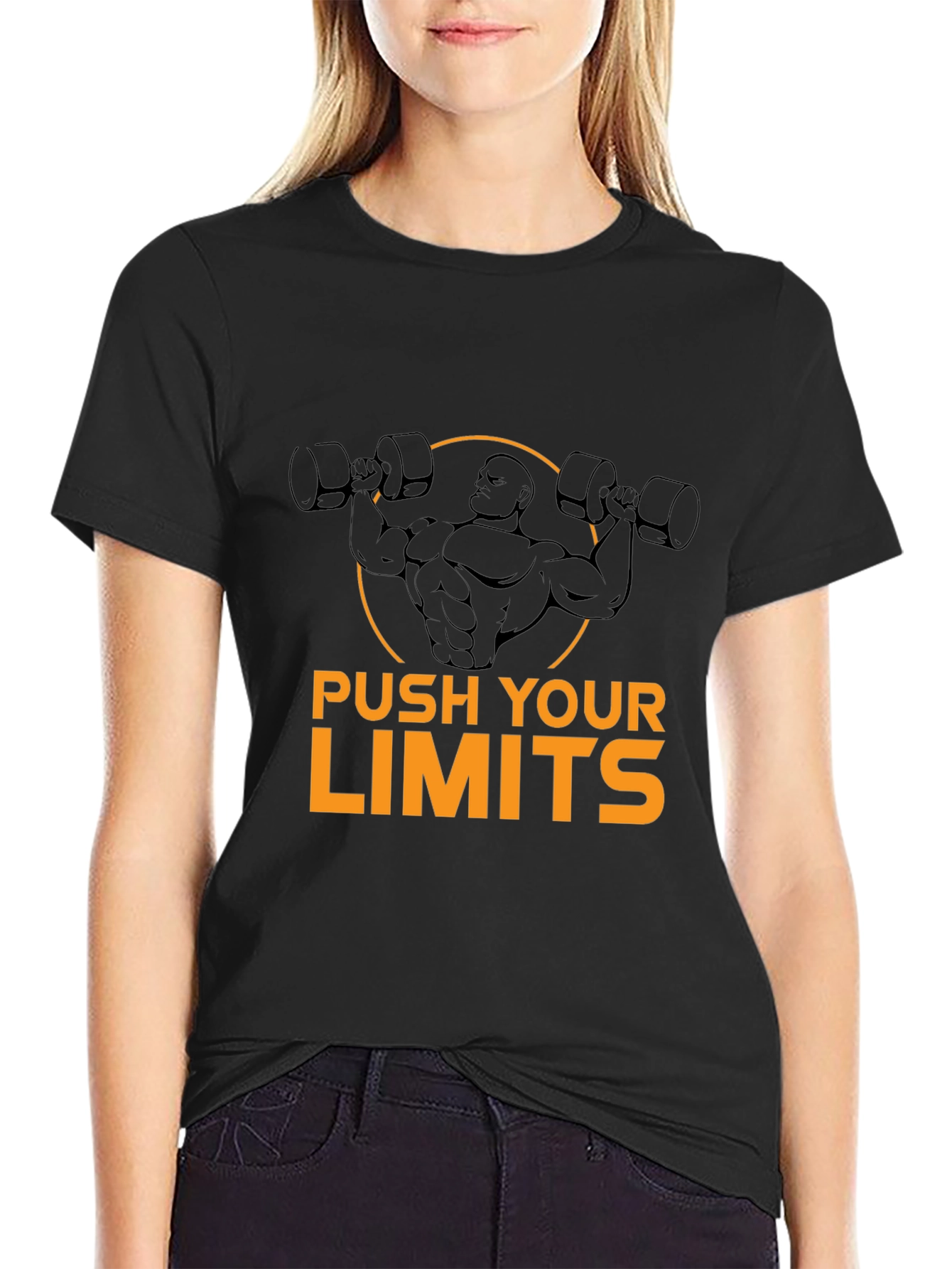 Push Your Limits Black T-Shirt