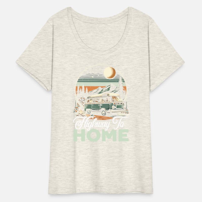 Camper Van Traveling Camping Outdoor Nature Camp