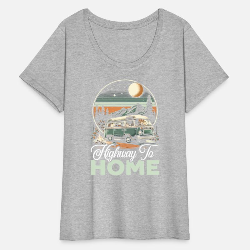 Camper Van Traveling Camping Outdoor Nature Camp