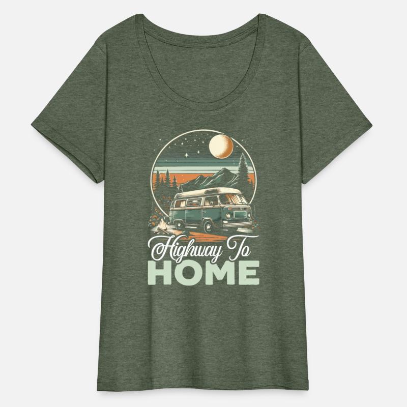 Camper Van Traveling Camping Outdoor Nature Camp