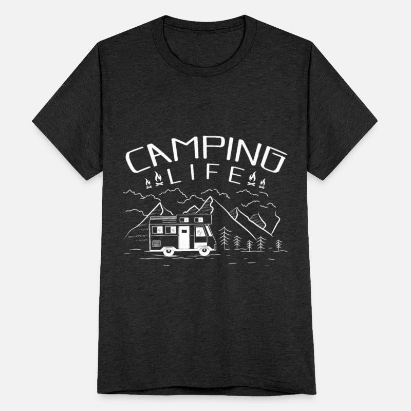 Camping Life Wilderness Nature Outdoor Campfire