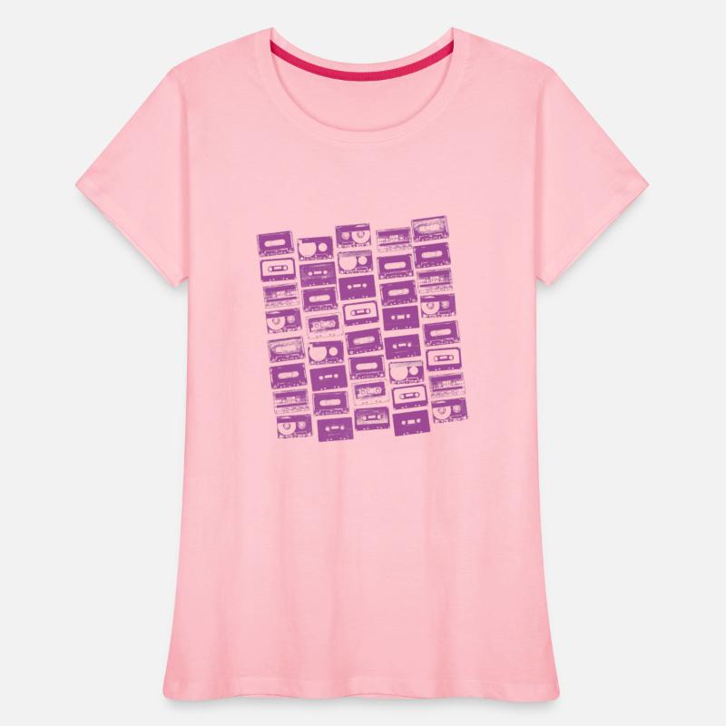 Cassette Tapes Mixtapes 1980s 1990s Music Purple