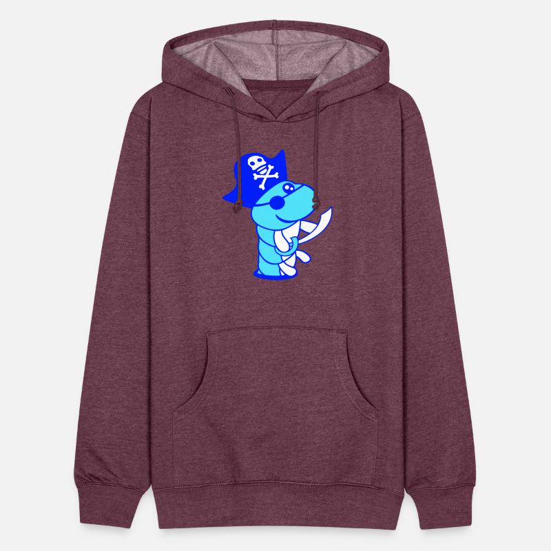 Caterpillar Hole Pirate Captain Cap Funny Cute Fun