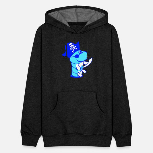 Caterpillar Hole Pirate Captain Cap Funny Cute Fun