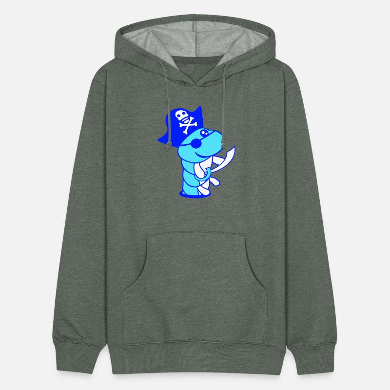 Caterpillar Hole Pirate Captain Cap Funny Cute Fun