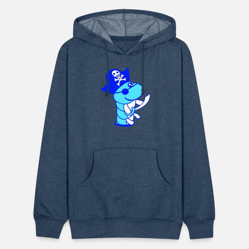 Caterpillar Hole Pirate Captain Cap Funny Cute Fun