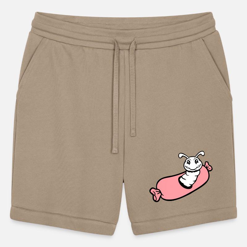 Caterpillar hole sausage BBQ barbecue hunger eat