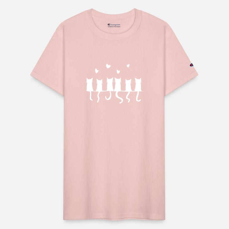 cats animals pet line cute hearts