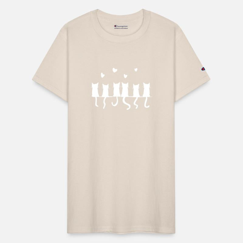 cats animals pet line cute hearts