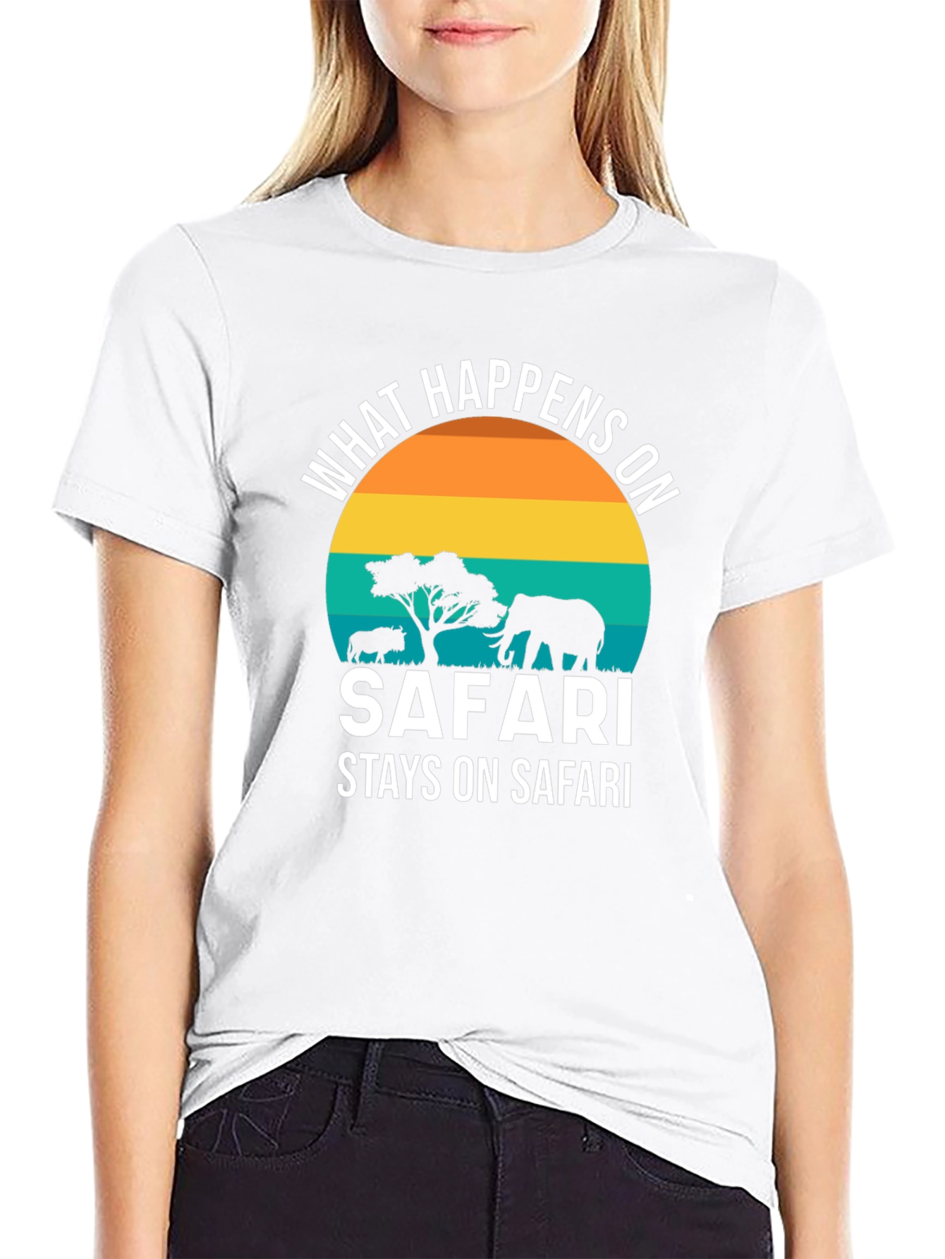 Safari T-Shirt: What Happens On Safari Stays On Safari
