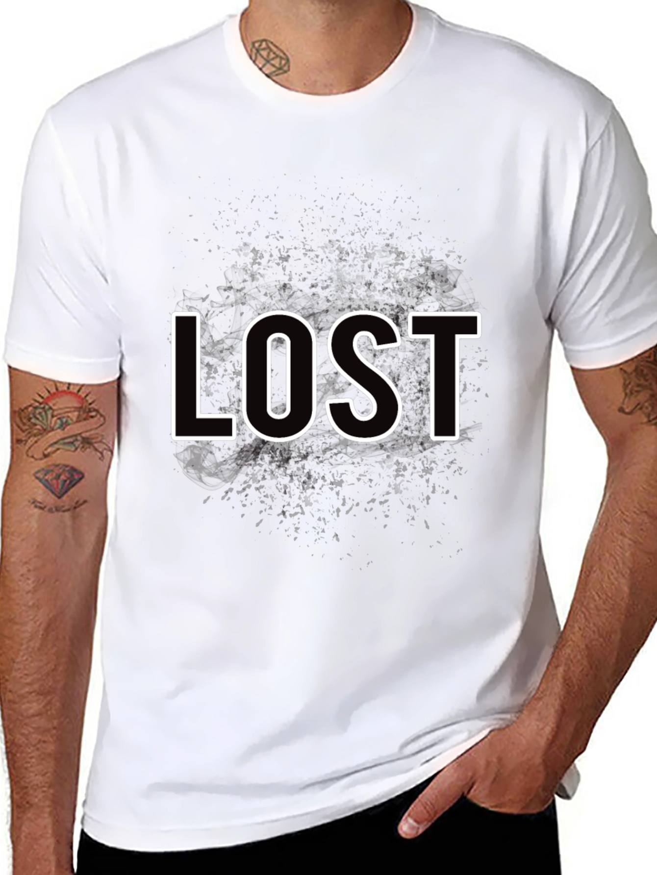 LOST Graphic Tee - Stylish Comfort