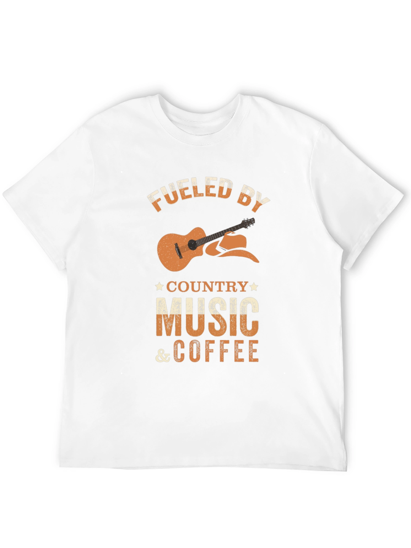 Fueled by Country Music & Coffee Graphic Tee