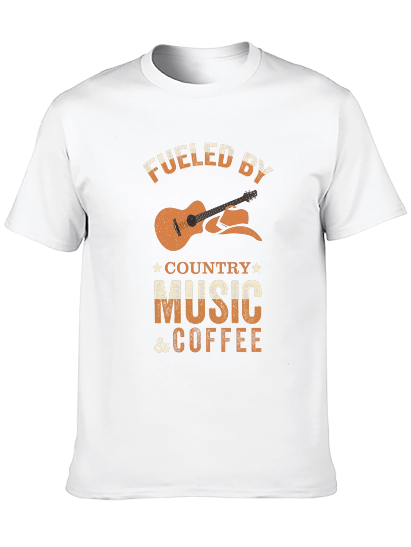 Fueled by Country Music & Coffee Graphic Tee