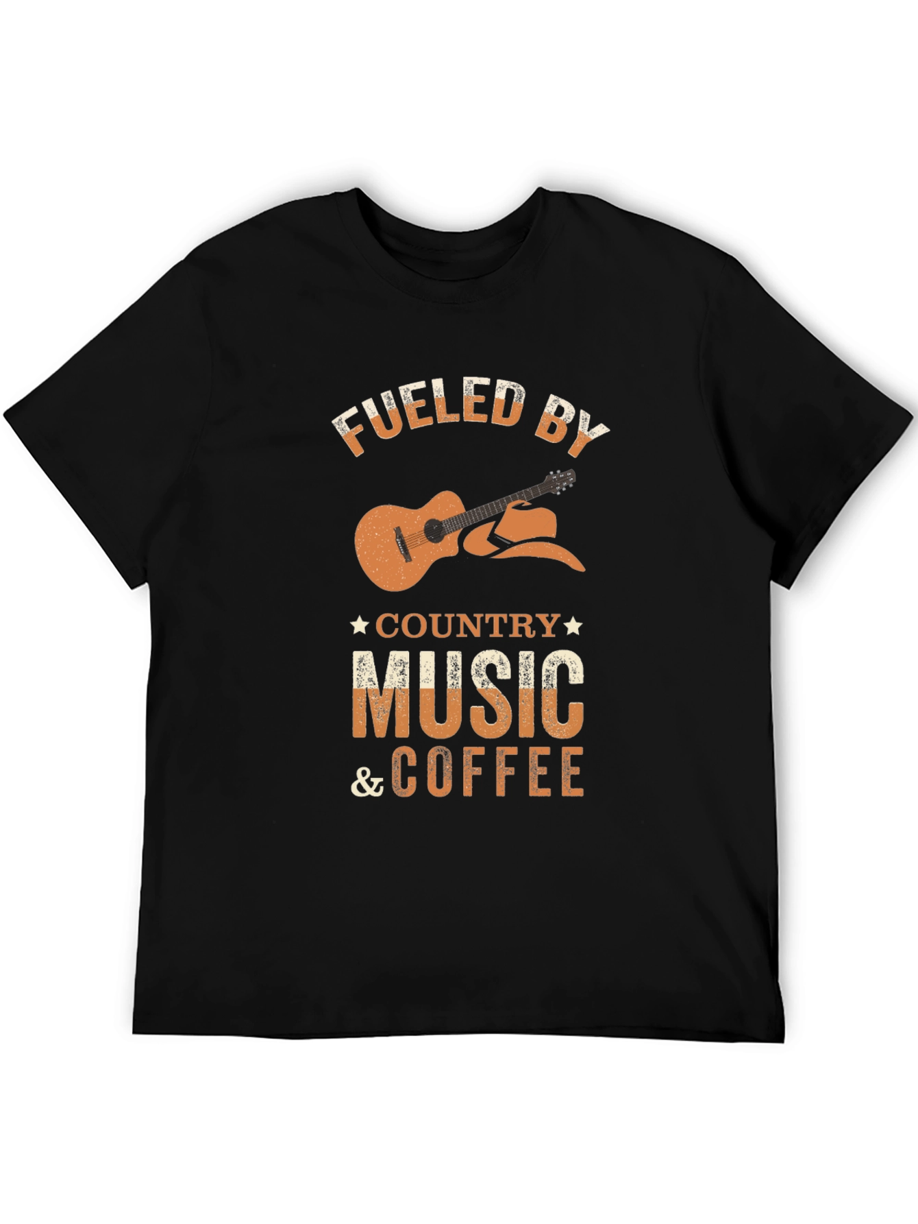 Fueled by Country Music & Coffee Graphic Tee