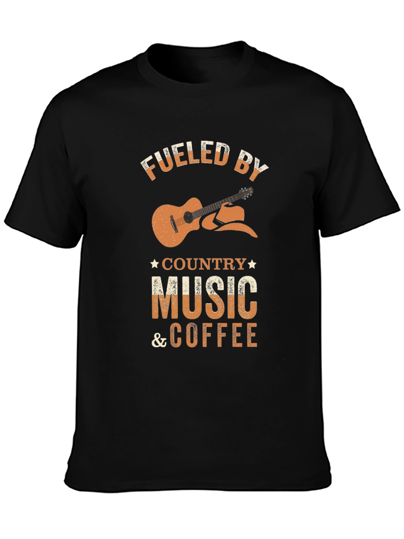 Fueled by Country Music & Coffee Graphic Tee